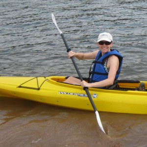 NatureGirl Me kayaking