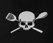 Skull and Crossed Cooking utensils, the war over family dinner
