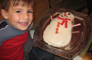 SnowmanCake Snowman Cake