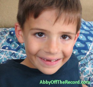 LostTooth Miles missing a front tooth