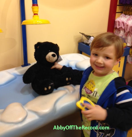 BuildABear_R Riley grooming his bear