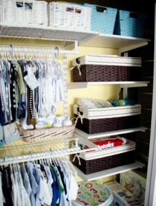 i-heart-organizing Organized kids' closet