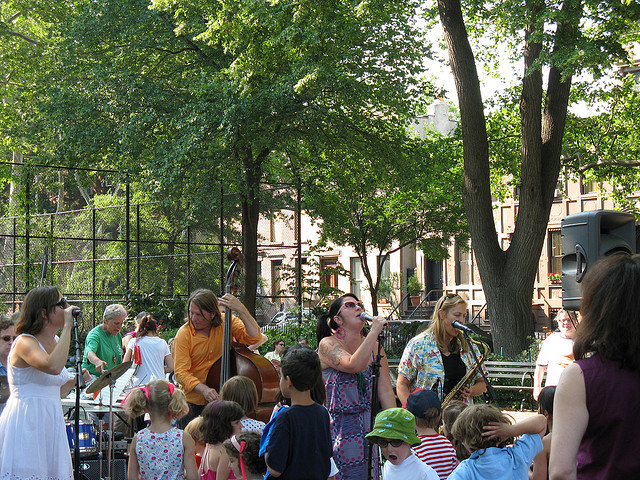 OutdoorConcert outdoor concert in the park
