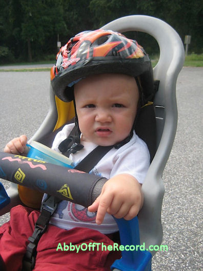 Riley_6mos baby on a bike