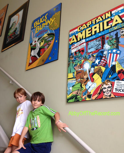 boys at Geppi's Entertainment Museum, 2