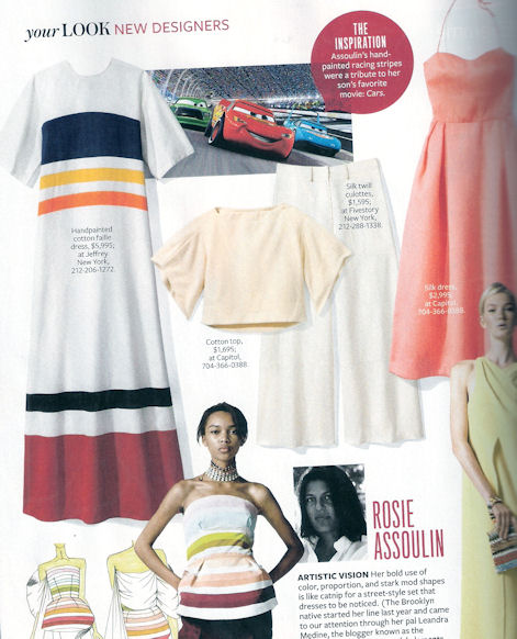 InStyle fashion spread