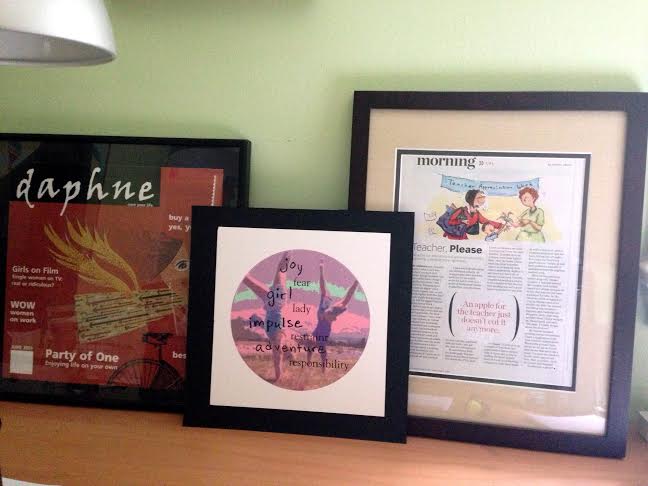 some of my framed work