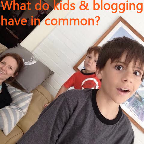 What do kids and blogging have in common?