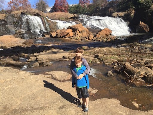 Falls Park in Greenville SC